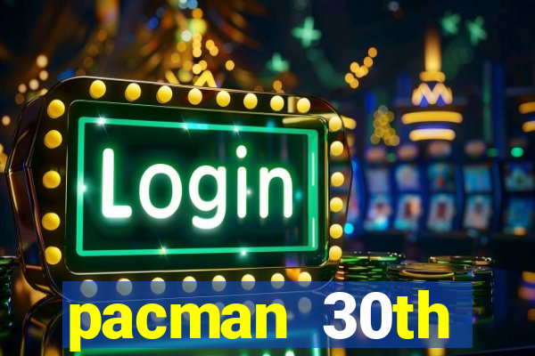 pacman 30th anniversary sonic